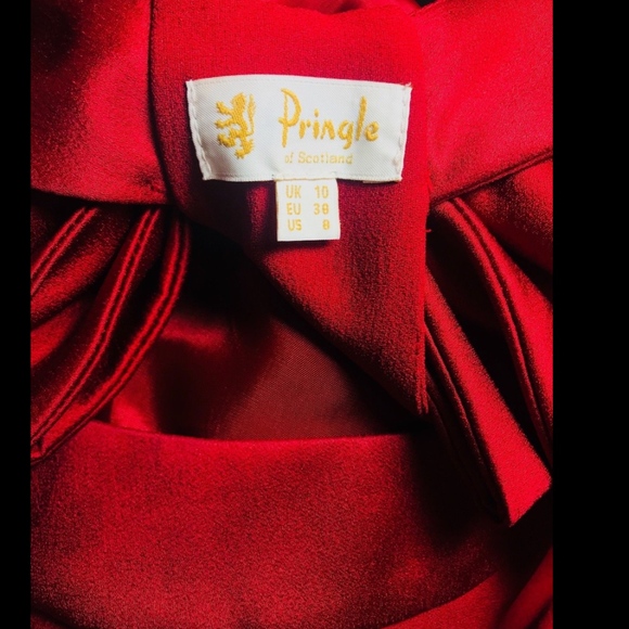 Pringle of Scotland | Bow Racerback Dress - Picture 3 of 6